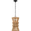 Antigua 11" Pendant in Natural Abaca-2111550680