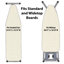 Housse et planche à repasser Universal | Convient aux planches standards et larges | Beige