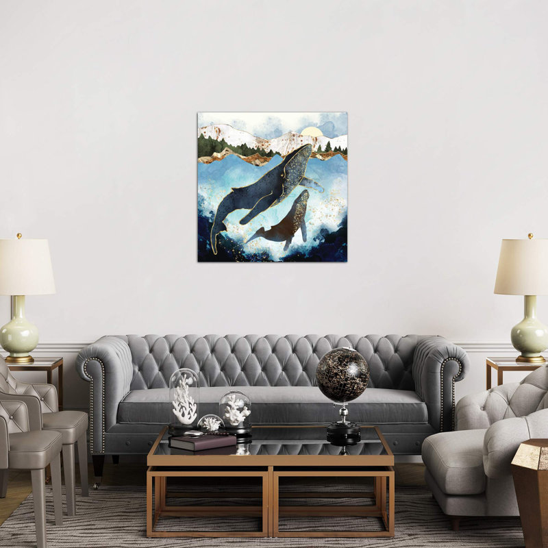 Bond V - Wrapped Canvas Print, 93.98 cm H x 93.98 cm W x 1.91 cm D