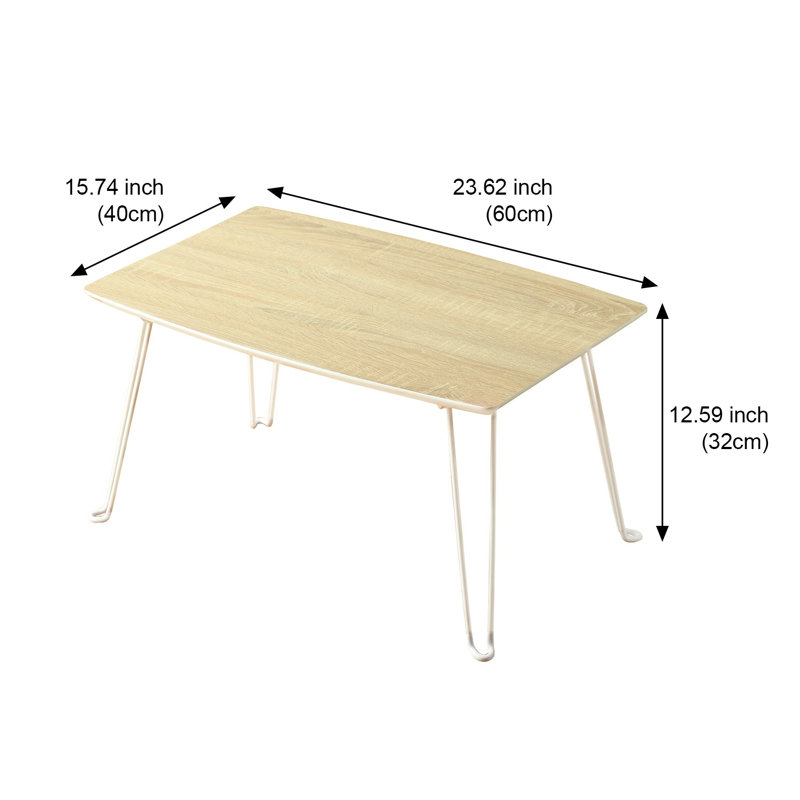 Plateau pour ordinateur portable Detcho, Naturel