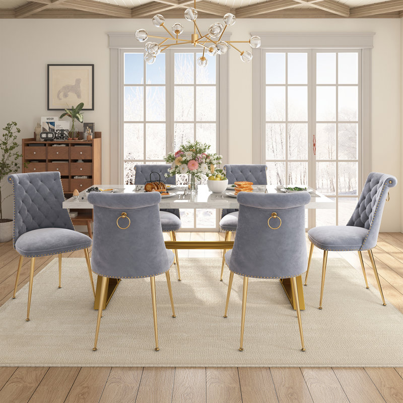 Ensemble repas pour 6 personnes Magallanes, Gris