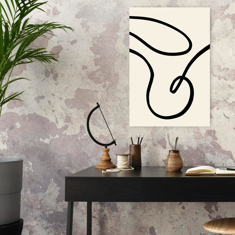 Art contemporain contemporain abstrait, H 24 po x l 16 po