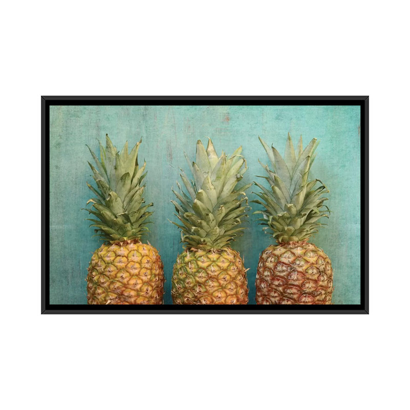 «Tropical» par Olivia Joy StClaire - reproduction de photo sur toile, H 18 po x l 26 po x P 1,5 po, Toile avec cadre noir