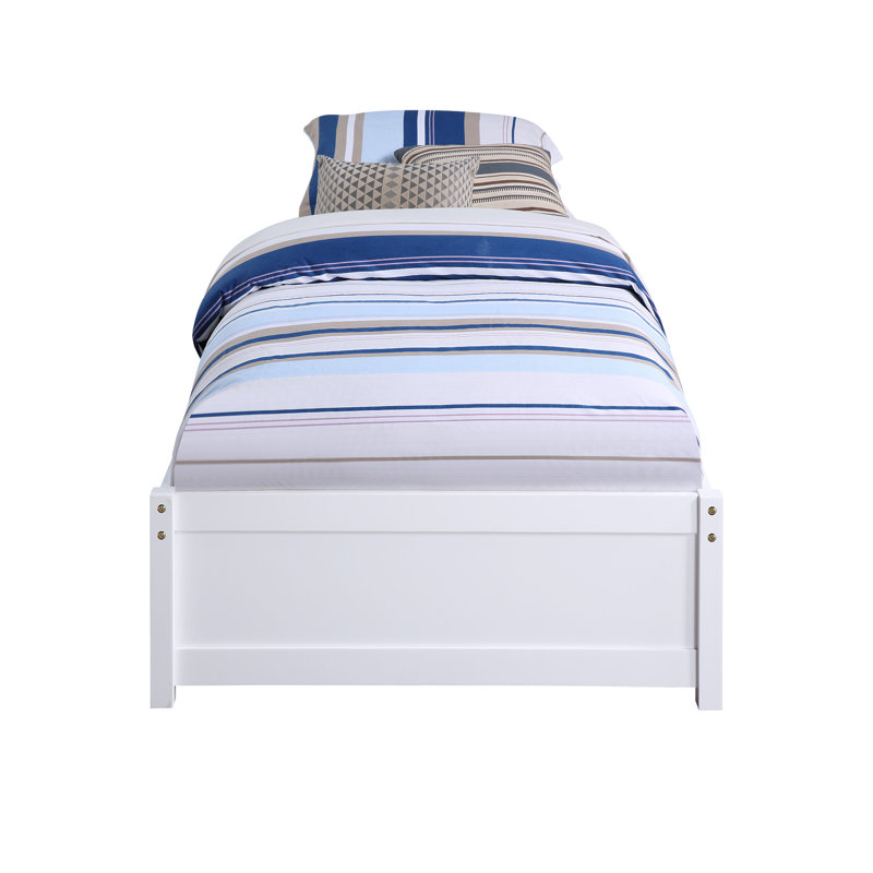 Casimere 15.6" Bed Frame, White