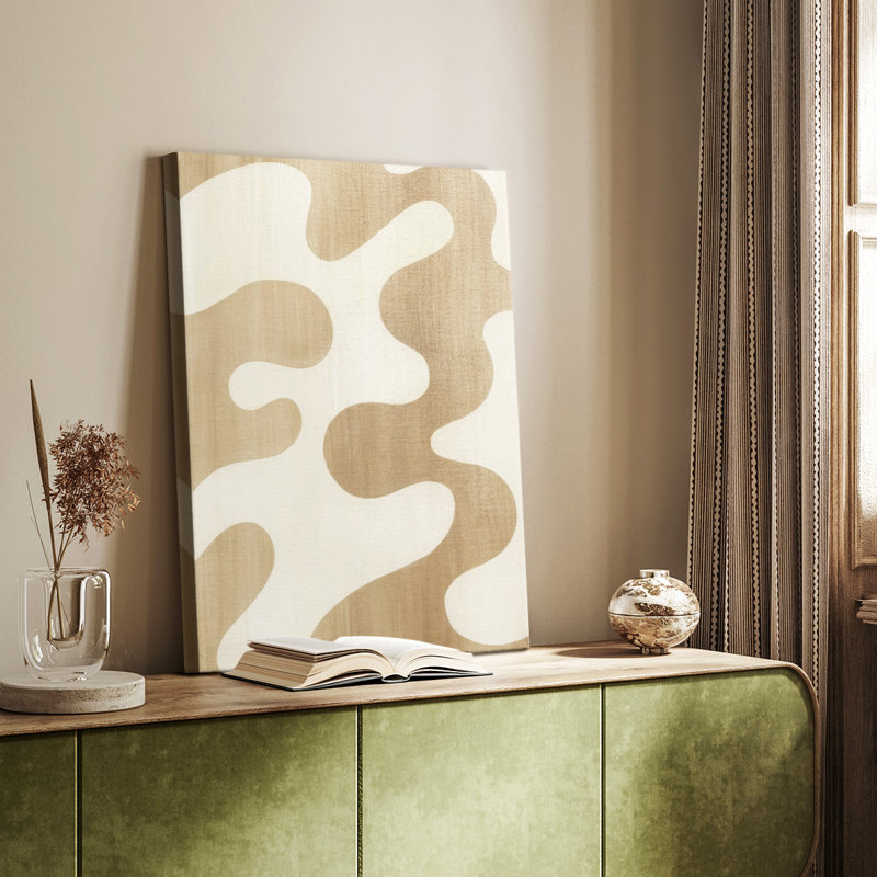 Sienna Ripples II - galerie sur mesure, H 18 po x l 12 po