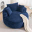 Fauteuil demi-tonneau pivotant en chenille-332416683