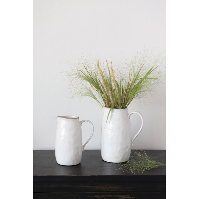 Nathania Pitcher, 9.5" H x 4.875" W x 7" L