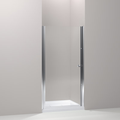 Fluence 28.75" x 65.5" Pivot Shower Door with CleanCoat Technology