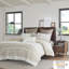 Ensembles de literie en coton doux pour grand lit, maison de ferme en chenille capitonnée