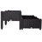Brown Self-Watering Garden Bed With Legs - 4 Piece Plant Flowers, Herbs & Veggies Polypropylene Made Drainage Feature Easy Installation Raised Vegetable Planter For Patios Enabled Assembly Necessary
