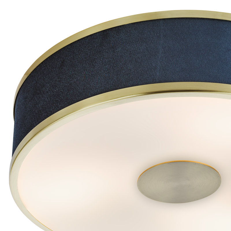 Flush Mount, Brushed Brass