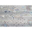 Hand Knotted Wool Area Rug in Silver