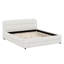Structure de lit plateforme douce et rembourrée-25746636