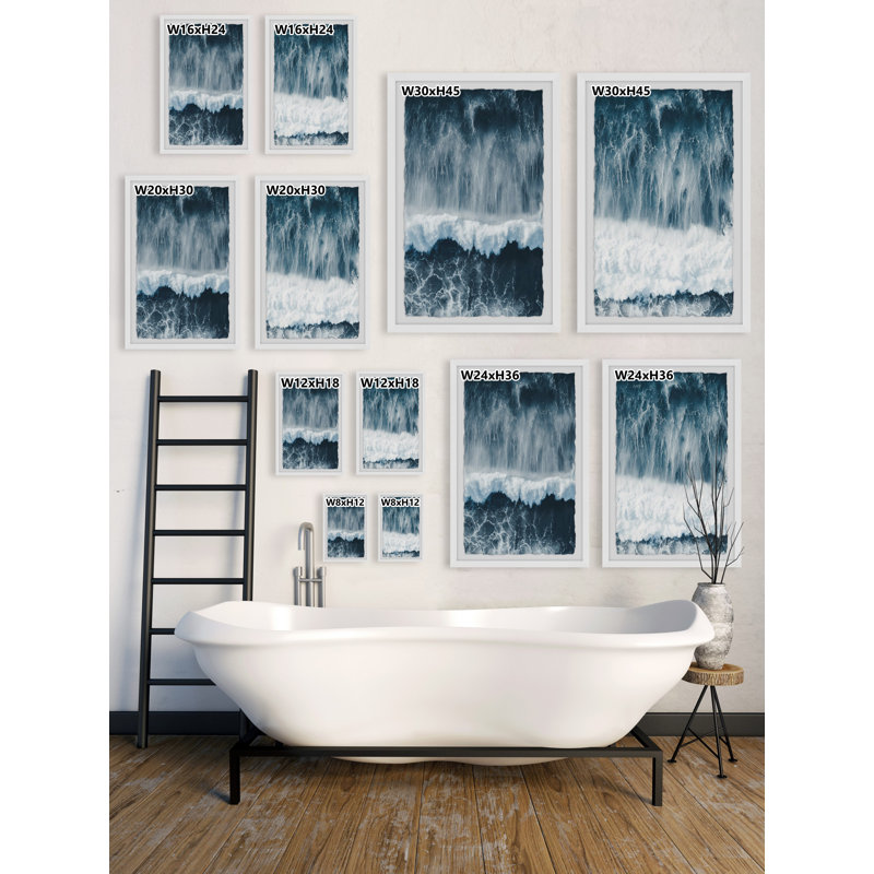 Rip Waves Diptych, H 45 po x l 30 po