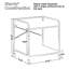 Heavy-Duty Under Desk Printer Stand With Adjustable Storage Shelf, Rolling Printer Cart With Locking Wheels For Home Office, 3D And Laser Printers