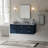 Beltania 49'' Single Bathroom Vanity with Carrara Marble Top-616892099-616892098