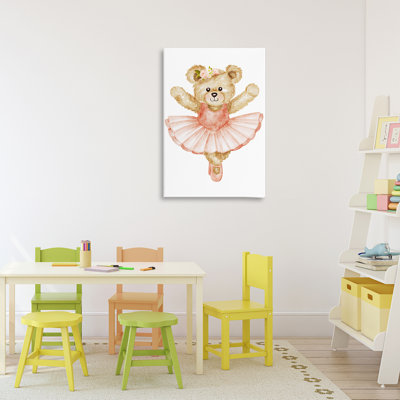 Toile Teddy Bear Ballet Tutu, design par Amy Hall