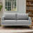 70" Upholstered Square Arm Loveseat Sofa Modern Sofa Couch with USB-377999992-337073816