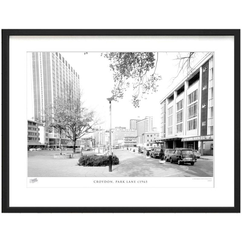 Croydon, Park Lane C1965 by Francis Frith - Single Picture Frame Print, 60cm H x 80cm W x 2.3cm D
