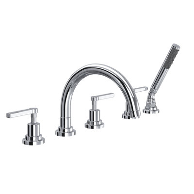 Lombardia® 5-Hole Deck Mount Roman Tub Faucet