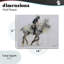 Plaque murale Polo Rider in Motion, design par Jadei