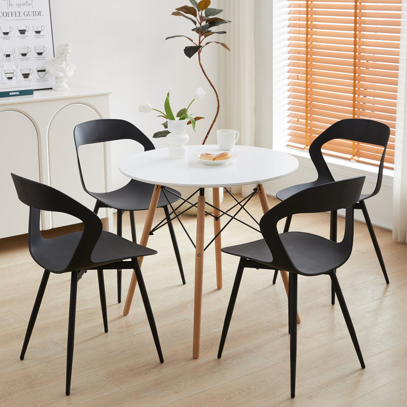 47.5cm H Side Chair, Black