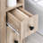 Freestanding Compact Design Bathroom Cabinet with 1 Door Bathroom Storage Cabinet-600703642