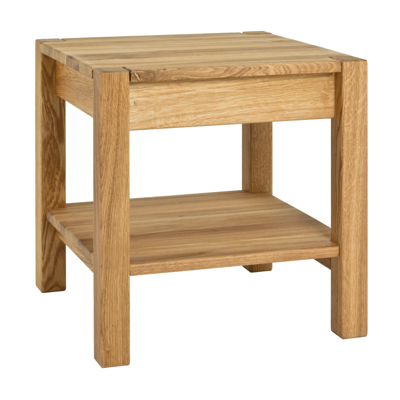 Blanche Solid Wood End Table