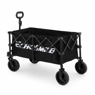 Echosmile 7 Cu. Ft Metal Garden Cart