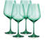 Ensemble de quatre verres à vin en cristal-129584069