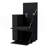 Black 2-Cabinet Bar Cart-89215619
