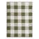Tereon Checkered Machine Made Power Loom Polypropylene Plastic Indoor/Outdoor Area Rug in Green