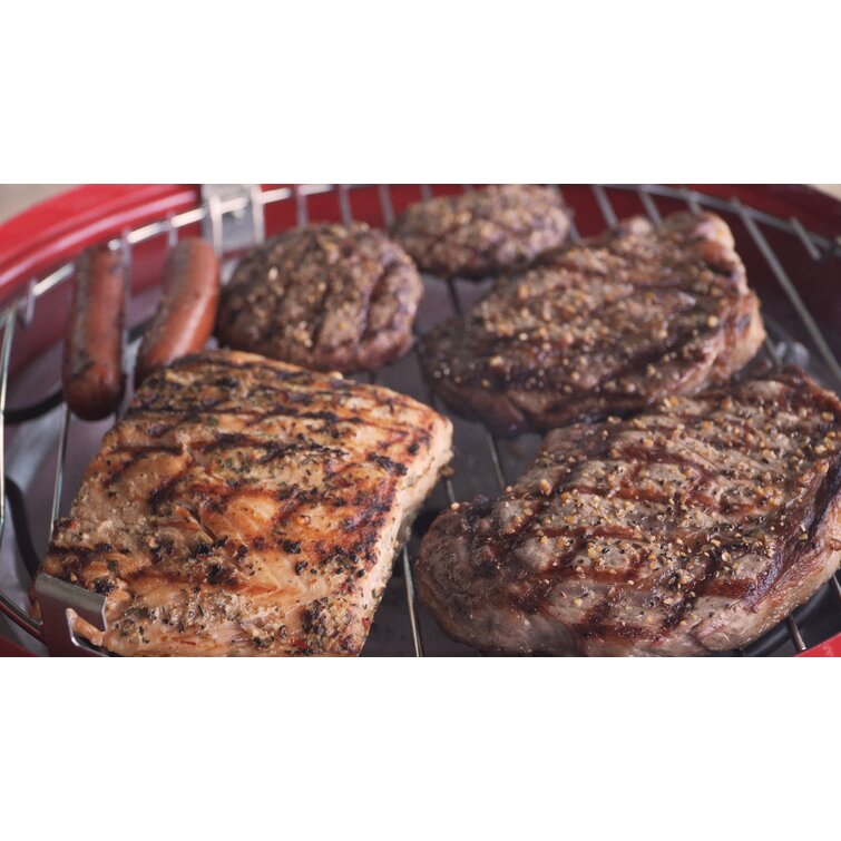 Americana The Wherever Grill Electric and Charcoal Red 2130.4.511