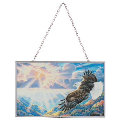Décoration de porte aigle Isaïe