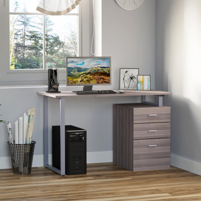 Badgeley Metal Base Computer Desk