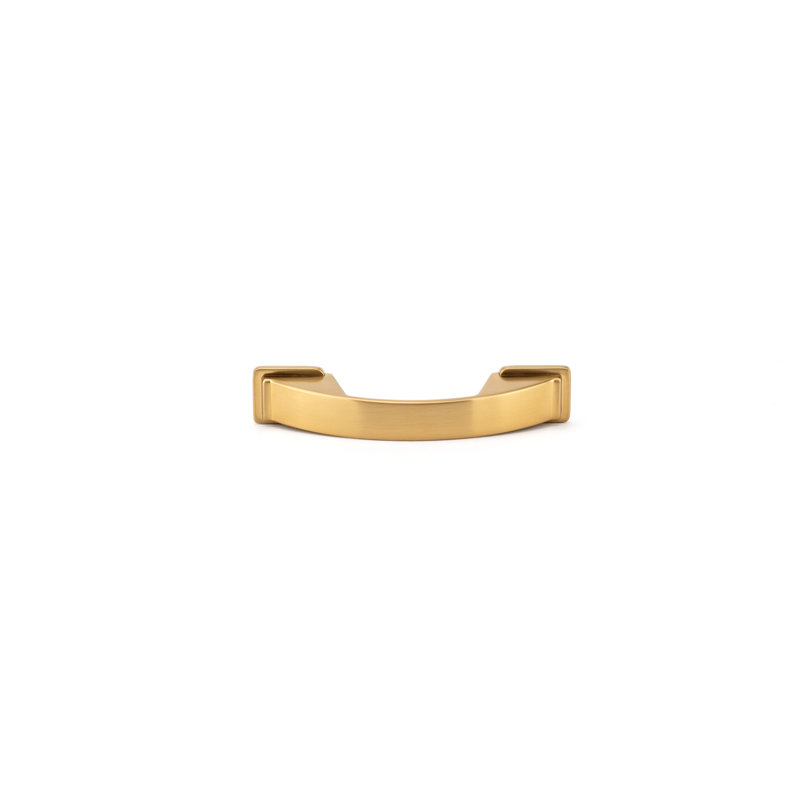 Poignée arche en métal 6 5/16 po, Aurum or brossé, 3"