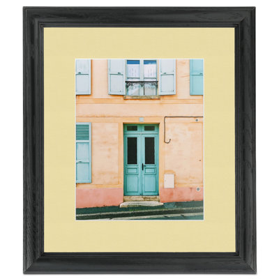 Wood Matte Picture Frame with Mat