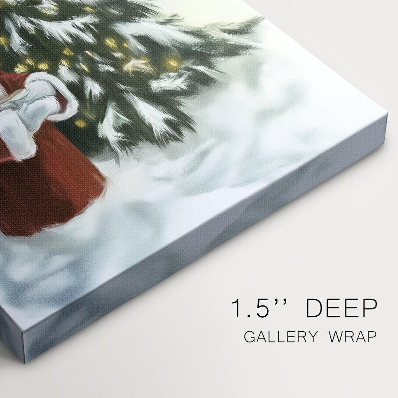 Art des Fêtes de Noël - Toile tendue avec châssis CCLxxviii, H 60 po x l 40 po