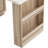 82.6" Fluted Kitchen Island With Extendable Dining Table For 4-6, Island Table For Kitchen With Power Outlet, Kitchen Table With Double-Side Storage, 2 Drawers 2 Side Open Shelves, Natural