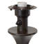 Lampe de table en tressage de panier d'extérieur et d'intérieur H 25,25 po Evrard-29441495