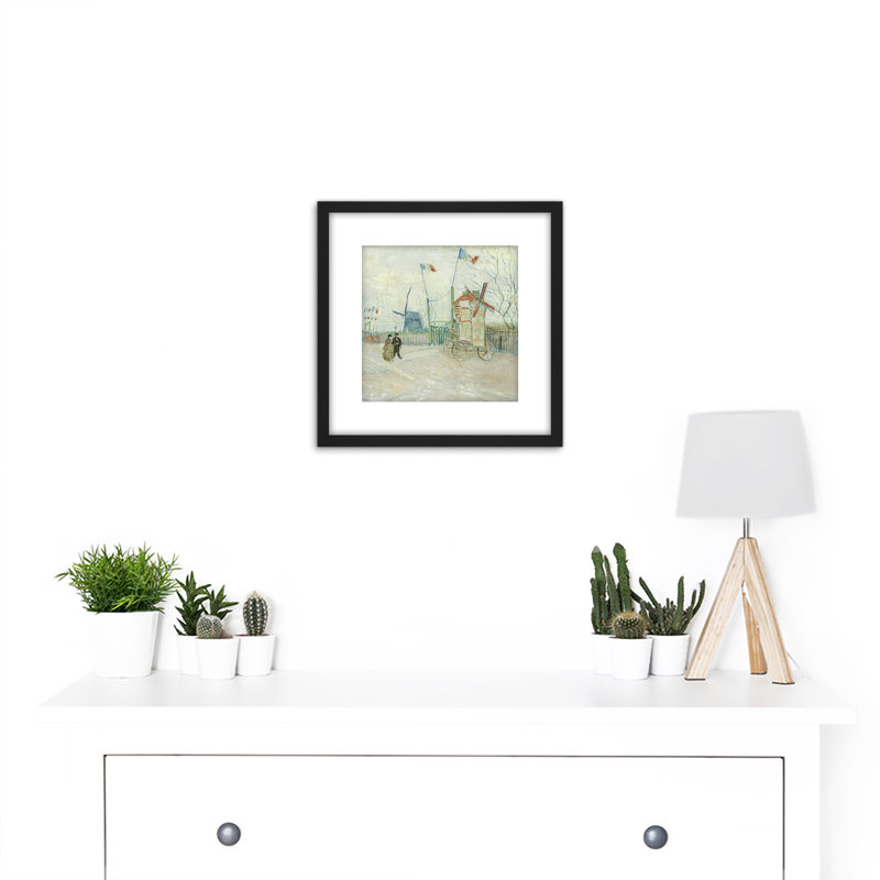 Impasse Freres Stalemate Brothers by Vincent Van Gogh - Single Picture Frame Painting
