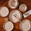 18 Piece Stoneware Dinnerware Set - Service for 6 -108845087