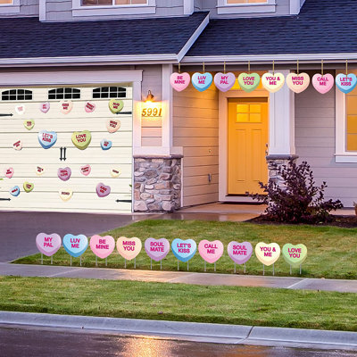 Ensemble de décoration pour la Saint-Valentin
