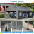 13 Ft. W x 25 Ft. D Carport Galvanized Steel Portable Garage Storage Shed Canopy