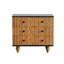 Buffet en bois massif noir