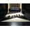 Tapis beige et moderne à motif géométrique lavable à la machine Paizlei
