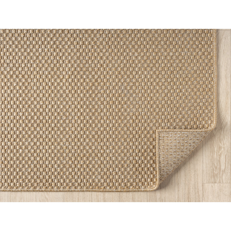 Tapis uni tissé à la main Sun Witvers, Beige, 7'10" x 10'6"