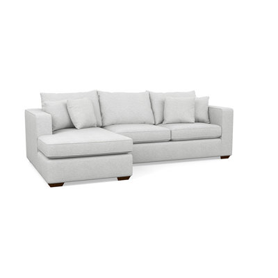 Azaleigh Upholstered 110 " Chenille L-Shaped Sectional