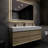 Albizu 59" Wall-Mounted Single Bathroom Vanity-69316045