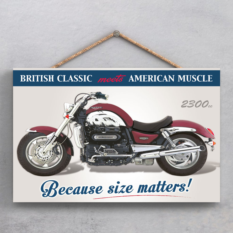 Because Size Matters - Print on MDF